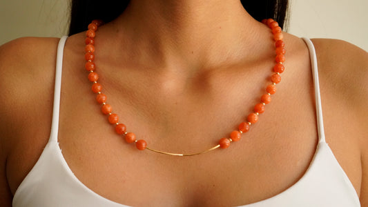 collar atardecer
